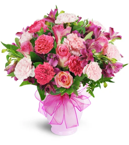 Berry Perfection-Berry-toned florals for a rich and elegant gift