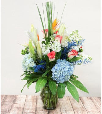 Field's of Wildflower-Natural and wild, field-inspired floral arrangement
