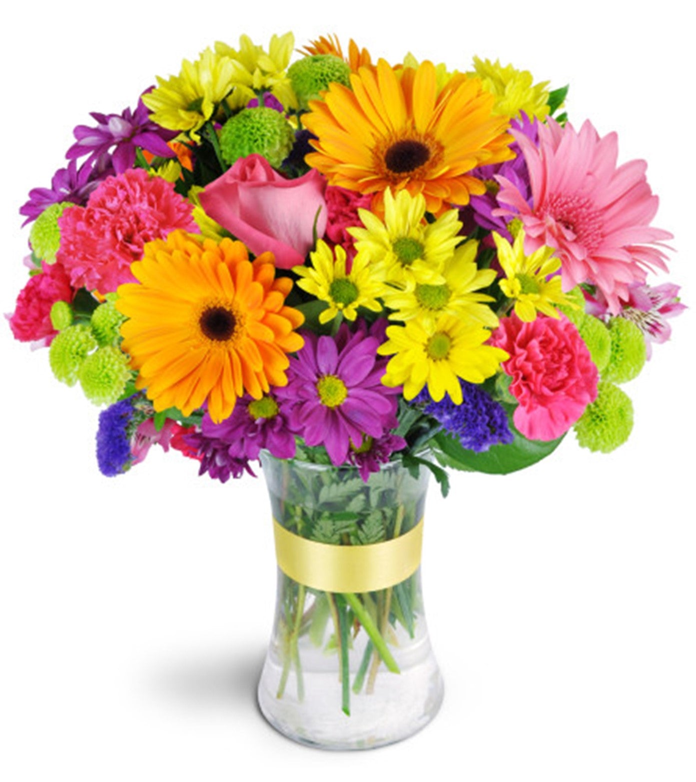 Radiant Rainbow Bouquet