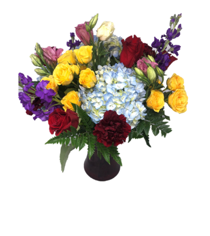 Sunset-Warm, sunset-inspired floral arrangement for a serene evening