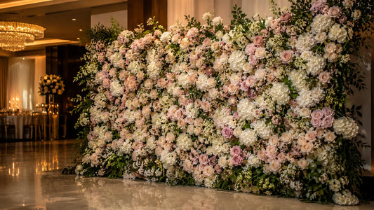 ⁠How to Create a Stunning Flower Wall for an Event