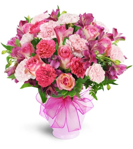 Berry Perfection-Berry-toned florals for a rich and elegant gift