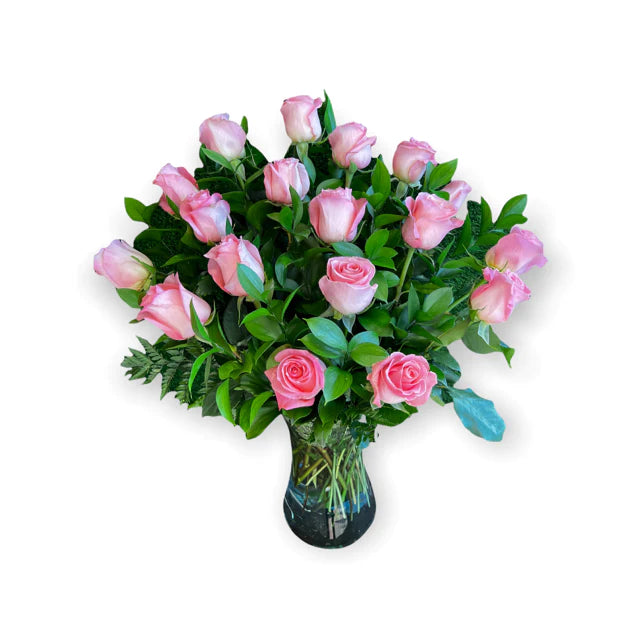 Roses By The Dozen-Heartfelt collection of roses for celebrating love on anniversaries, mixed colors available