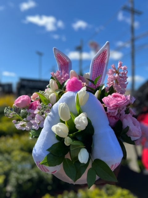 Bunny Box Floral Arrangement